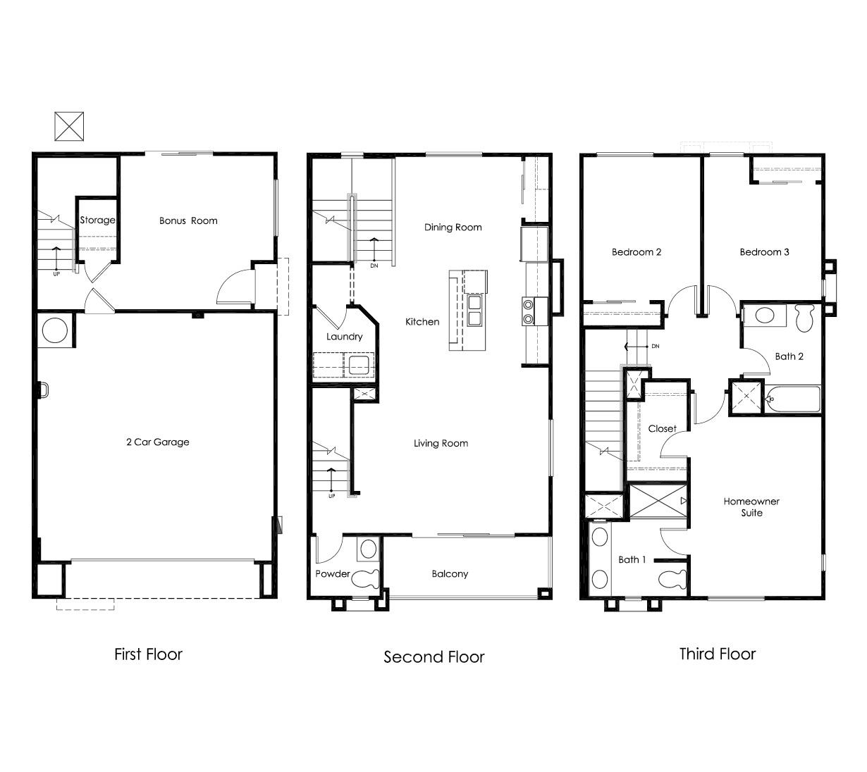 First | Floorplans | Touchstone Living