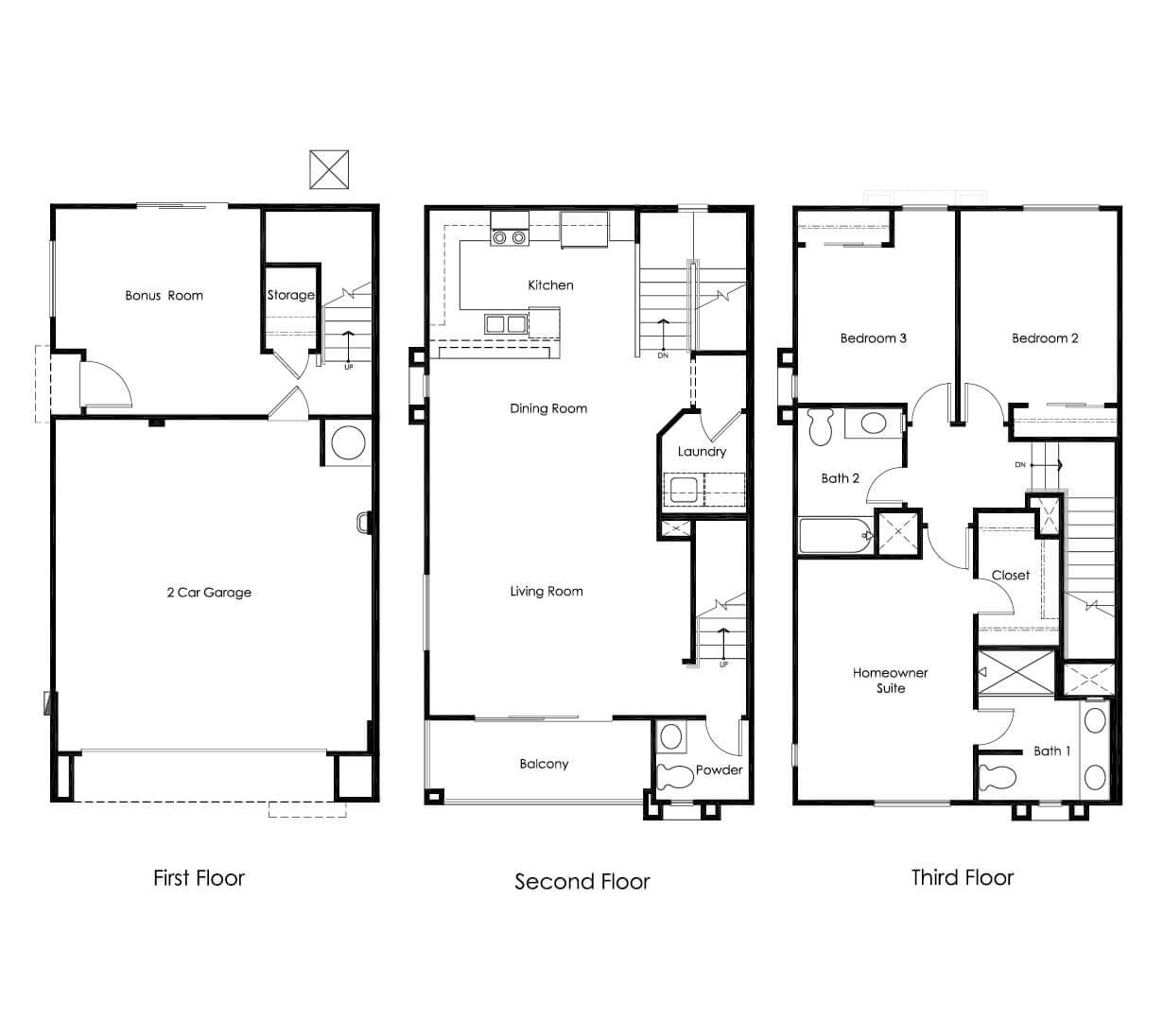 First | Plan 2 | Touchstone Living