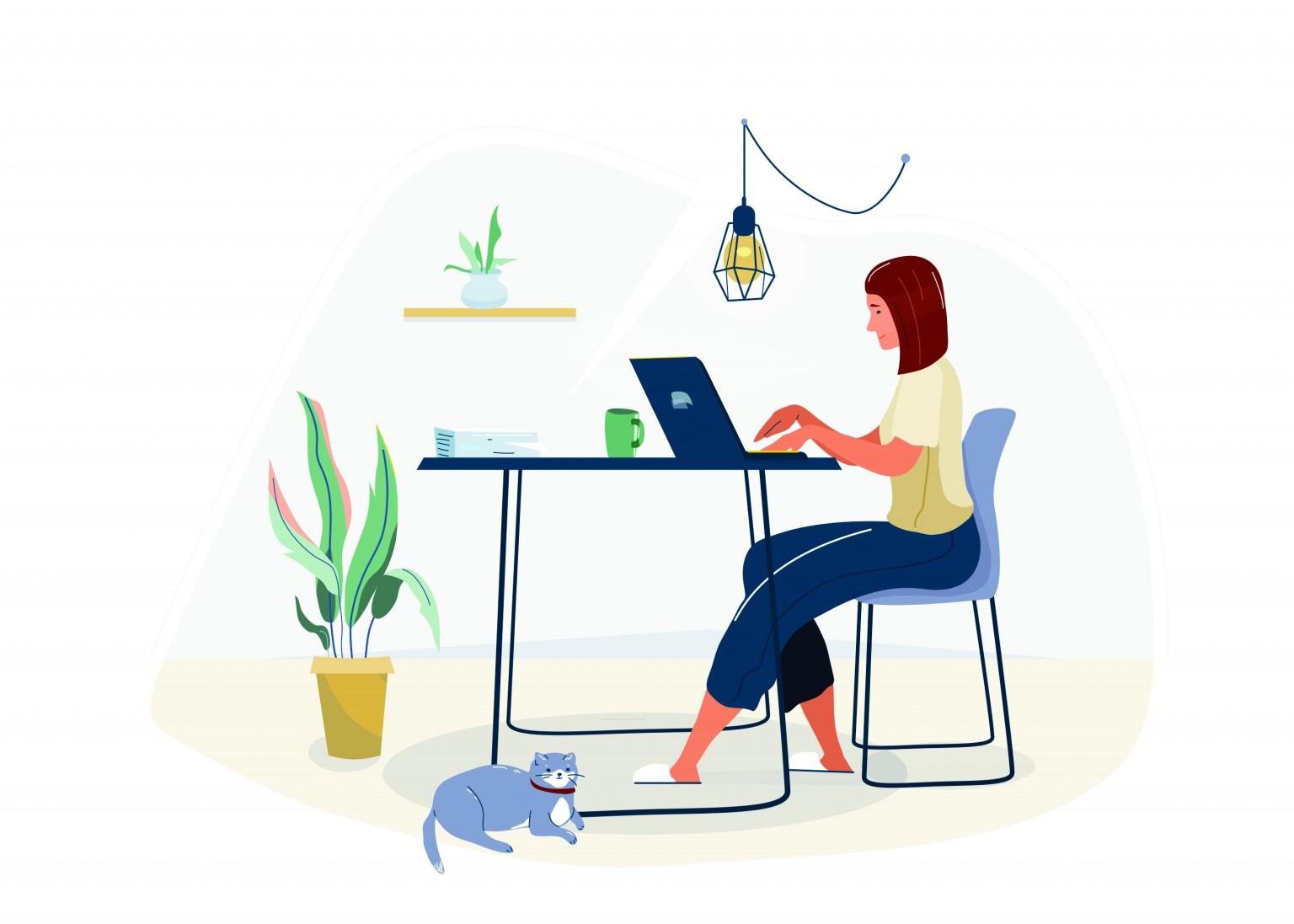 Working From Home - Work From Home Spaces