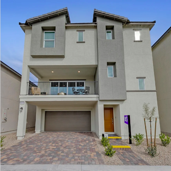 Outside of a Touchstone Living house